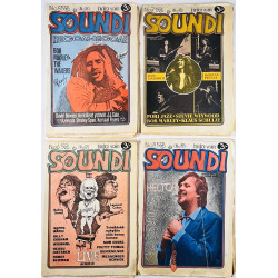 Soundi vuosikerta 1976 numerot 1 - 12 1976 12 numeroa (yksi kaksoisnumero  11 lehteä) aikakauslehti