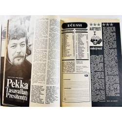 Intro : Pekka Pöyry Tasavallan Presidentti - begagnade magazine
