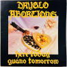 Dayglo Abortions LP kansi Here Today Guano Tomorrow  kansi EX levy ei levyä kansi ilman levyä