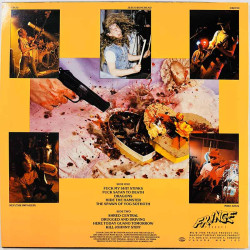 Dayglo Abortions LP kansi Here Today Guano Tomorrow  kansi EX levy ei levyä kansi ilman levyä