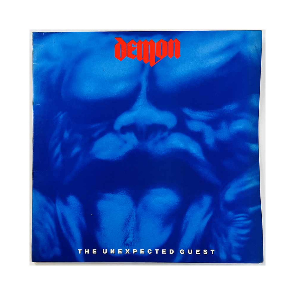 Demon LP kansi The Unexpected Guest  kansi G+ levy ei levyä kansi ilman levyä