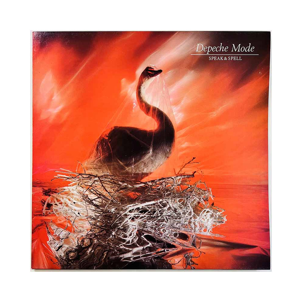 Depeche Mode LP kansi Speak & Spell  kansi EX- levy ei levyä kansi ilman levyä