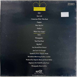 Depeche Mode LP kansi Speak & Spell  kansi EX- levy ei levyä kansi ilman levyä