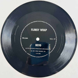 Devo LP kansi Q: Are We Not Men? A: We Are Devo!  kansi VG+ levy ei levyä kansi ilman levyä