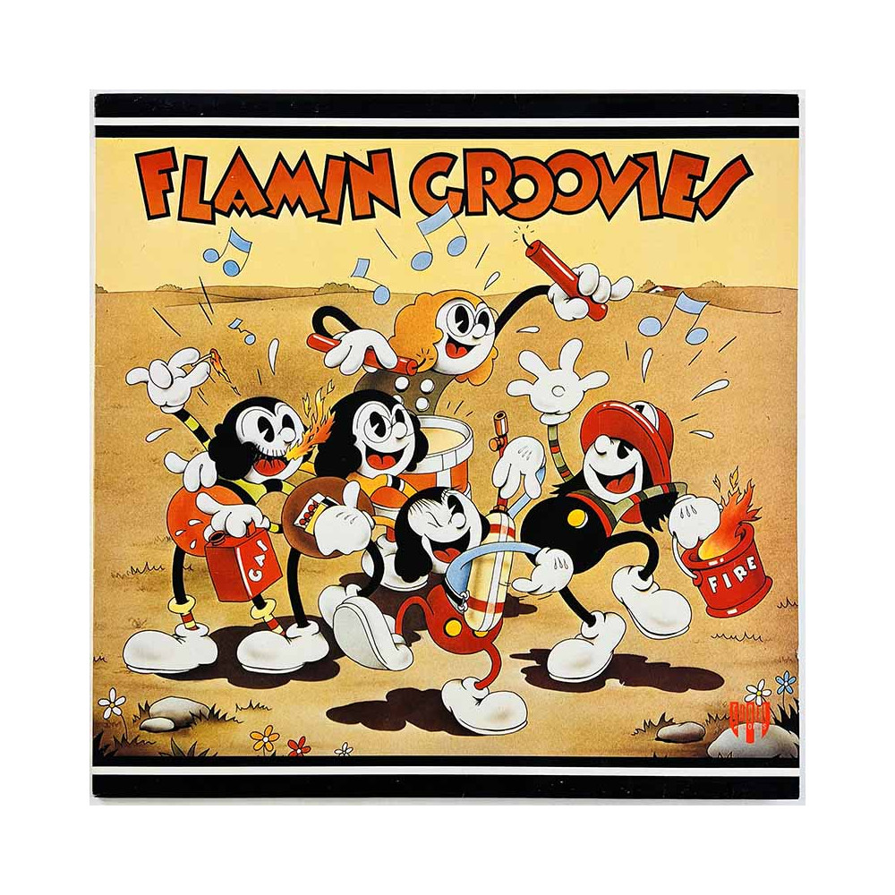 Flamin Groovies 1969/1986 ED 173 Supernazz LP ingen omslag