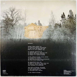 Levy-yhtiön mainoskansi LP kansi Flamingo Hits / kääntöpuoli Dingo autiotalo  kansi VG+ levy ei levyä kansi ilman levyä