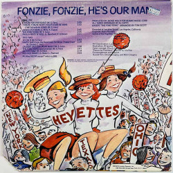 Heyettes 1976 PS 674 Fonzie, Fonzie, he's our man LP ingen omslag