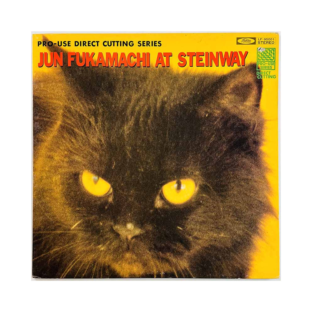 Fukamachi Jun LP kansi Jun Fukamachi at Steinway  kansi EX- levy ei levyä kansi ilman levyä