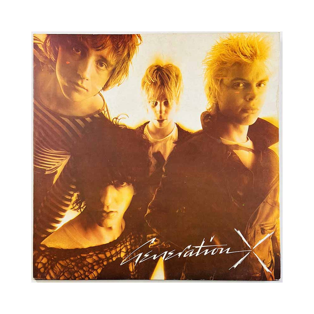 Generation X LP kansi Generation X  kansi VG+ levy ei levyä kansi ilman levyä