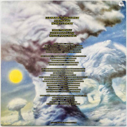 Ian Gillan Band LP kansi Clear Air Turbulence  kansi VG+ levy ei levyä kansi ilman levyä