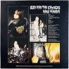 Iggy and the Stooges LP kansi Raw Power  kansi EX- levy ei levyä kansi ilman levyä