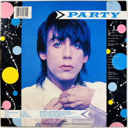 Iggy Pop LP kansi Party  kansi VG+ levy ei levyä kansi ilman levyä