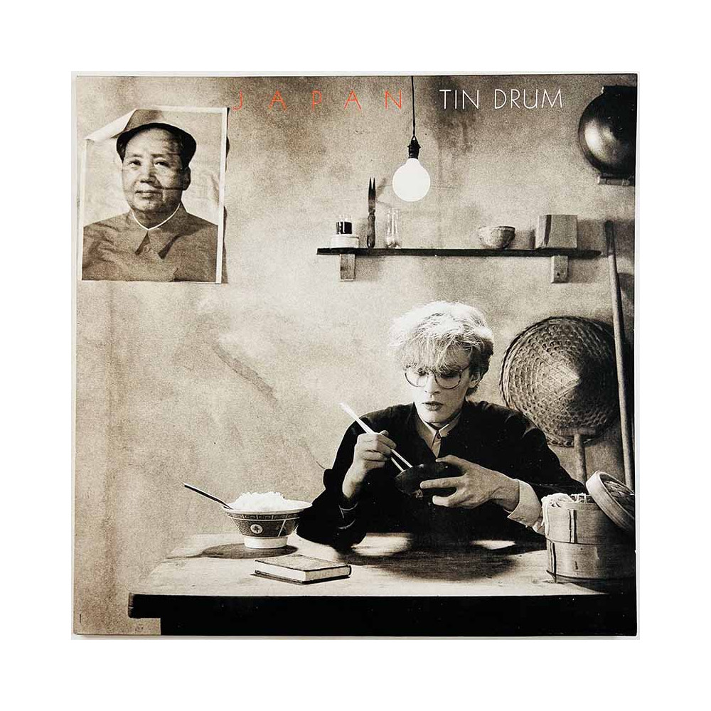 Japan LP kansi Tin Drum  kansi VG+ levy ei levyä kansi ilman levyä