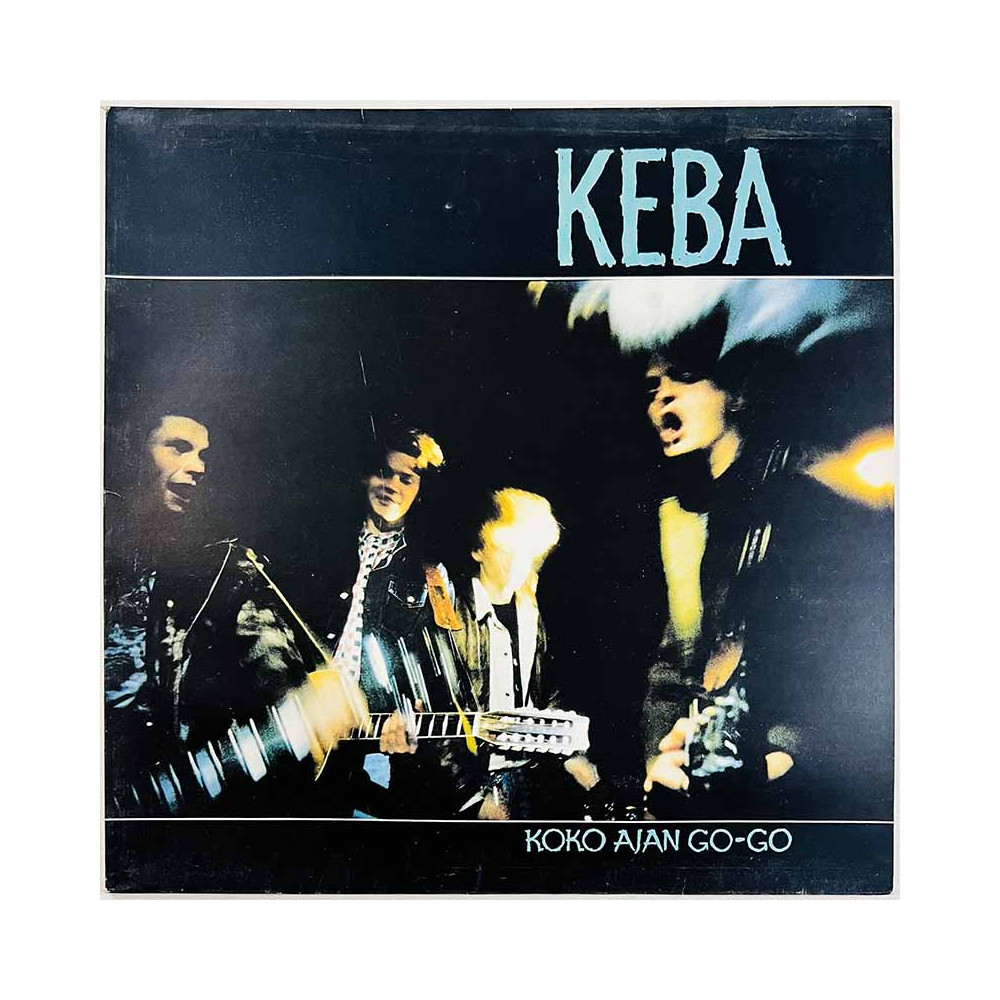 Keba LP kansi Koko ajan Go-Go  kansi VG levy ei levyä kansi ilman levyä