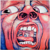 King Crimson LP kansi  In the court of the Crimson King  kansi VG levy ei levyä kansi ilman levyä