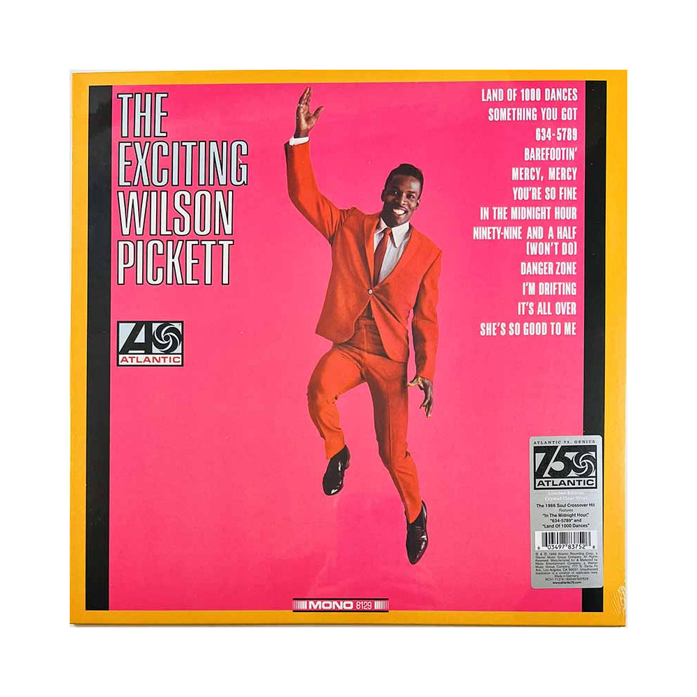 Pickett Wilson LP The Exciting Wilson Pickett  vinyyli LP
