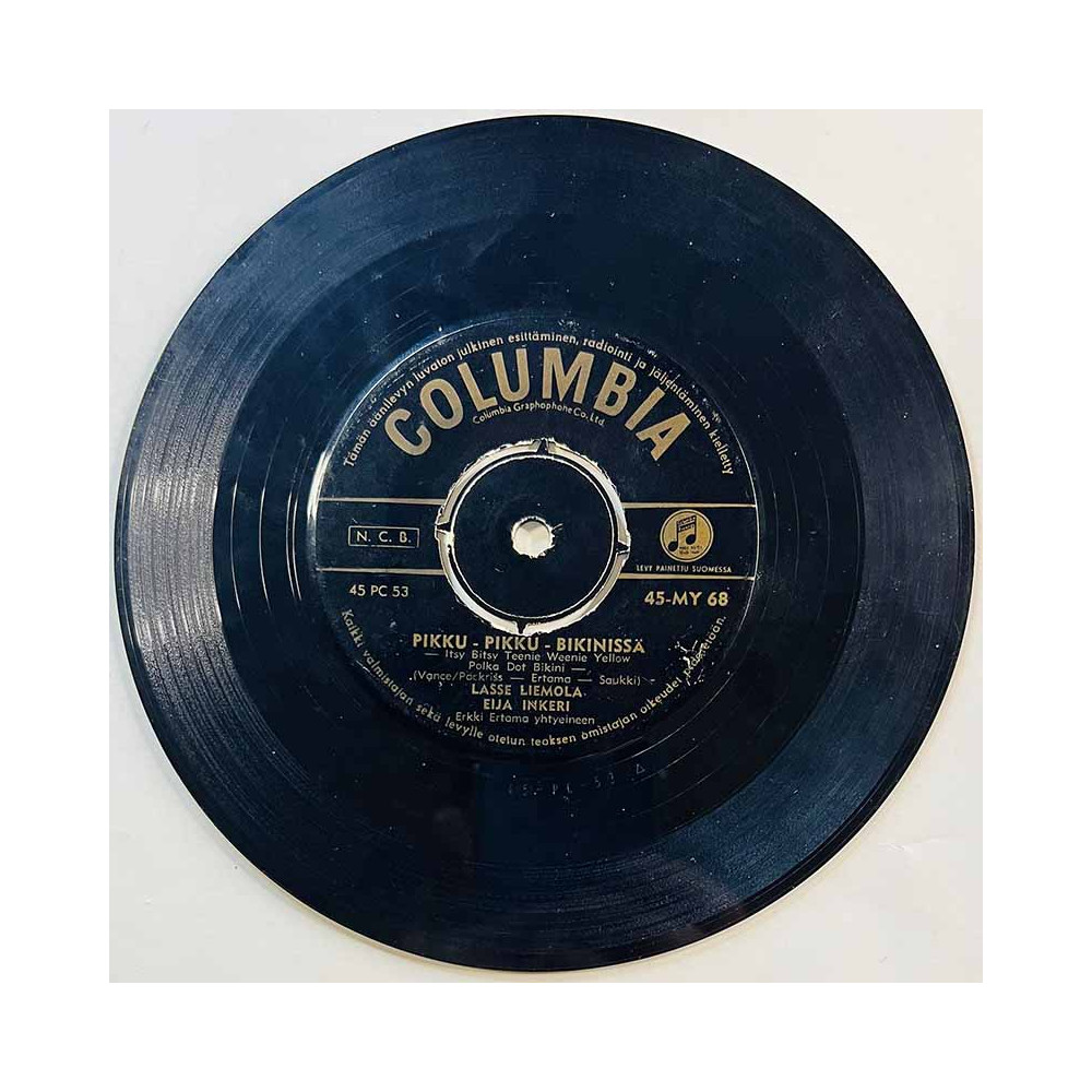 Liemola Lasse 1959 45 MY55 Pik-pik-pikku tyttönen / Sun tahdon tähtiin johtaa begagnad singelskiva