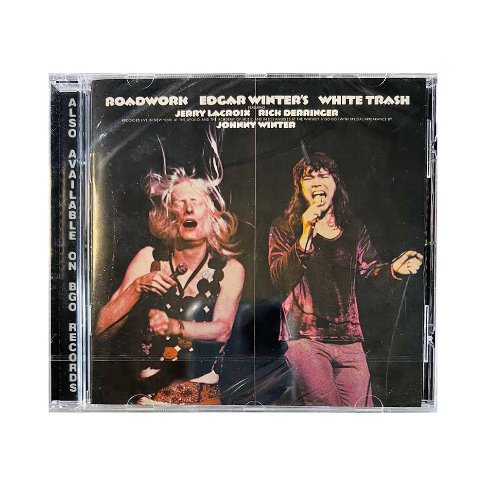 Edgar Winter's White Trash CD Roadwork  kansi  levy  uusi CD