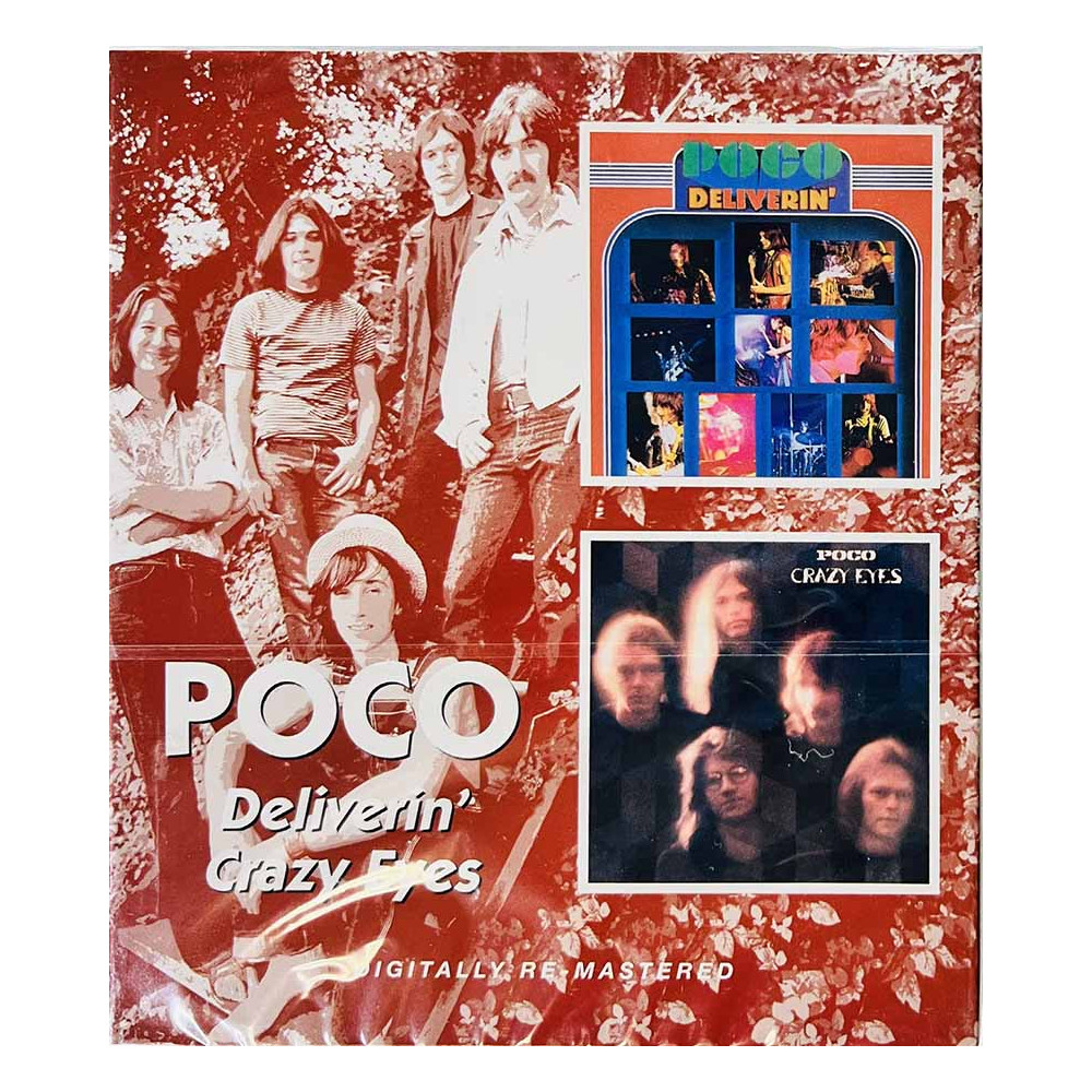 Poco CD Deliverin’ / Crazy Eyes  kansi  levy  uusi CD