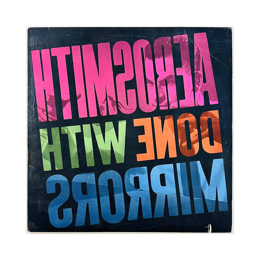 Aerosmith 1985 GHS 24091 Done With Mirrors Begagnat LP