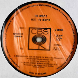 Mott the Hoople 1974 S 69062 The Hoople Begagnat LP