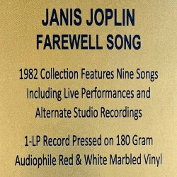 Joplin Janis LP Farewell Song, red & white vinyl  vinyyli LP