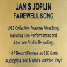 Joplin Janis LP Farewell Song, red & white vinyl  vinyyli LP