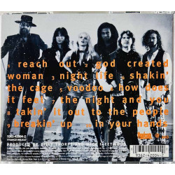 Zoo ( Mick Fleetwood ) Käytetty CD-levy Shakin' The Cage  kansi EX levy EX Käytetty CD