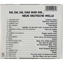 Falco, Trio, Ideal, Joachim Witt 1989 RR 4003-CM Neue Deutsche Welle 1 Da Da Da CD Begagnat