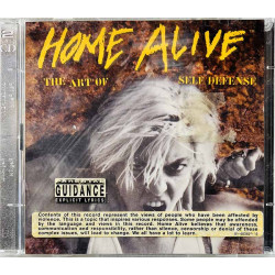 Jello Biafra, Nirvana, Posies, Soundgarden Käytetty CD-levy Home alive 2CD  kansi EX levy EX- Käytetty CD