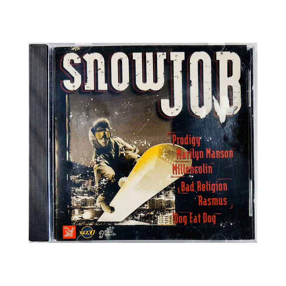 Prodigy, Bad Religion, No Fun At All Käytetty CD-levy Jyrki Snow Job  kansi EX levy EX- Käytetty CD