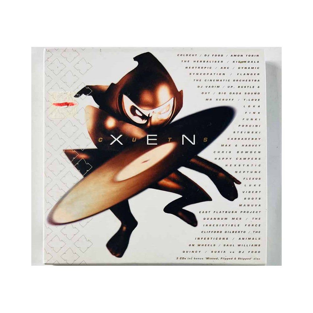 Mr Scruff, Amon Tobin, Herbaliser Käytetty CD-levy Xen Cuts 3CD  kansi EX- levy EX- Käytetty CD