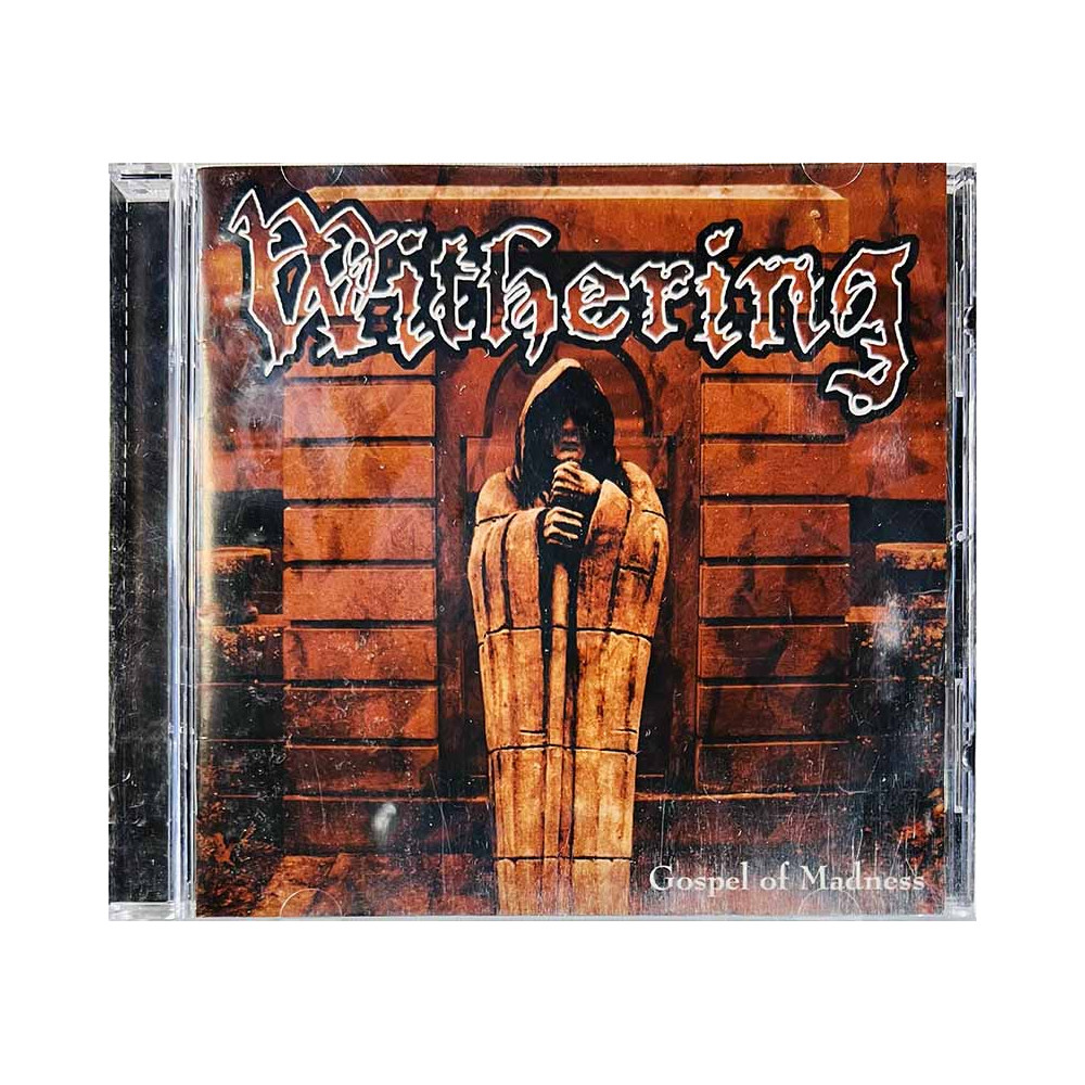 Withering Käytetty CD-levy Gospel of madness  kansi EX levy EX Käytetty CD