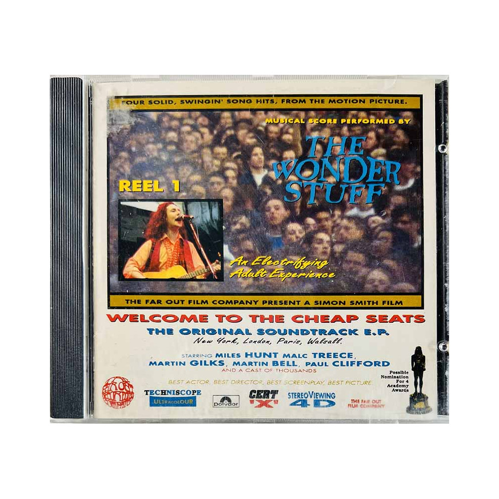 Wonder Stuff 1992 GONCD 14 Velcome To The Cheap Seats CD-EP CD Begagnat