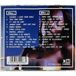 Blackstreet, Shanice, Mya, Chante Moore Käytetty CD-levy No.1 R&B Hits 2CD  kansi EX levy EX- Käytetty CD