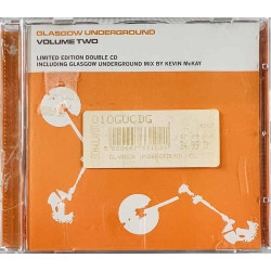 Q, Alex Moran ym. Mix by Kevin McKay Käytetty CD-levy Glasgow Underground Vol.2  2CD  kansi EX levy EX Käytetty CD