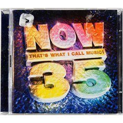 Spice Girls, Pulp, Suede, Björk ym. Käytetty CD-levy Now That's What I Call Music! 35 2CD  kansi EX levy VG+ Käytetty CD