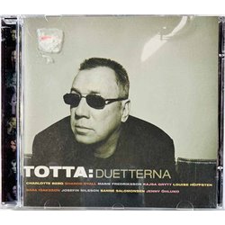 Totta Näslund, Marie Fredriksson, Sharon Dyall Käytetty CD-levy Totta 4: Duetterna  kansi EX levy EX- Käytetty CD