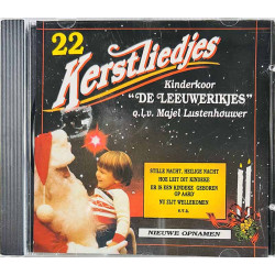 Kinderkoor De Leeuwerikjes Käytetty CD-levy 22 Kerstliedjes  kansi EX levy EX Käytetty CD