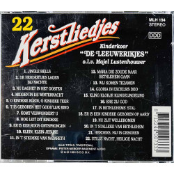Kinderkoor De Leeuwerikjes Käytetty CD-levy 22 Kerstliedjes  kansi EX levy EX Käytetty CD