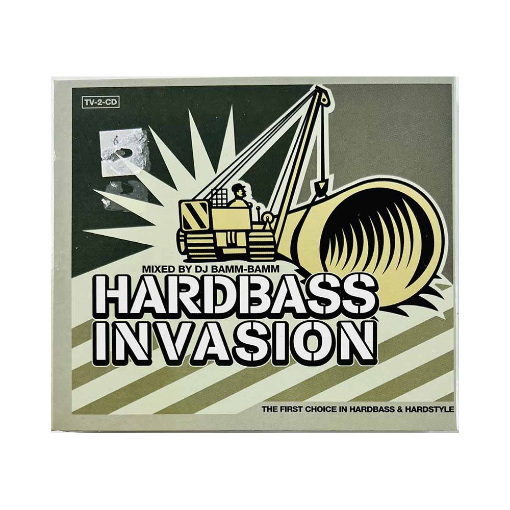 Hardheadz.. mixed by DJ Bamm-Bamm 2CD Käytetty CD-levy Hardbass Invasion 2CD  kansi EX- levy EX Käytetty CD
