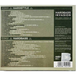 Hardheadz.. mixed by DJ Bamm-Bamm 2CD Käytetty CD-levy Hardbass Invasion 2CD  kansi EX- levy EX Käytetty CD