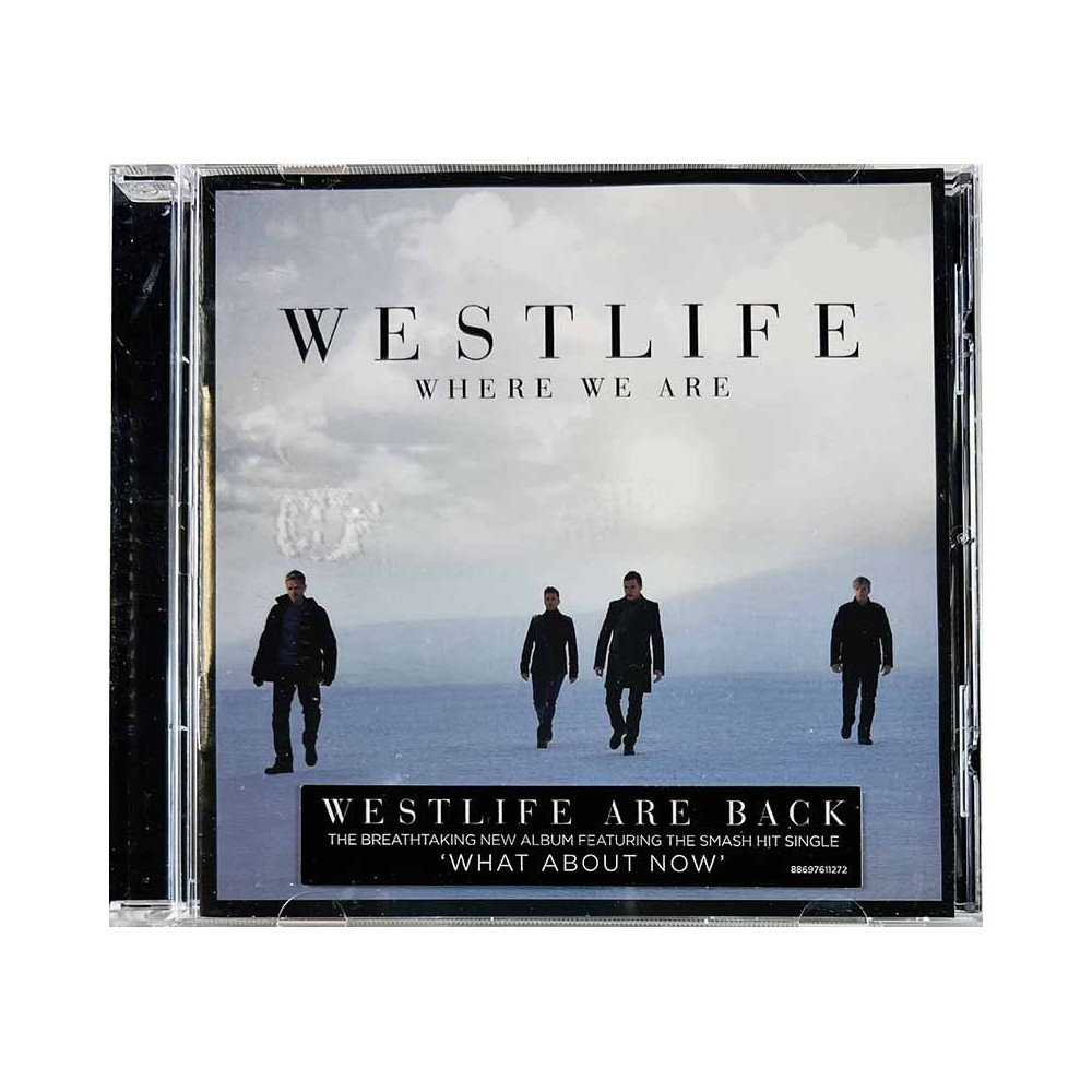Westlife Käytetty CD-levy Where Are We  kansi EX levy EX Käytetty CD