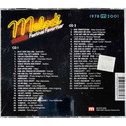 Siw Malmkvist, Arja Saijonmaa ym. Käytetty CD-levy Melodi Festival favoriter 1978-2001 2CD  kansi EX levy EX Käytetty CD