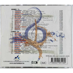 Teräsbetoni 22. Dima Bilan 1. Ani Lorak 2. Käytetty CD-levy Eurovision Song Contest 2008 Belgrade 2CD  kansi EX- levy EX Käytett