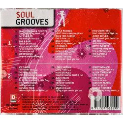 Jerry Butler, Joe Tex, Curtis Mayfield ym. Käytetty CD-levy Soul Grooves 2cd  kansi EX levy EX- Käytetty CD