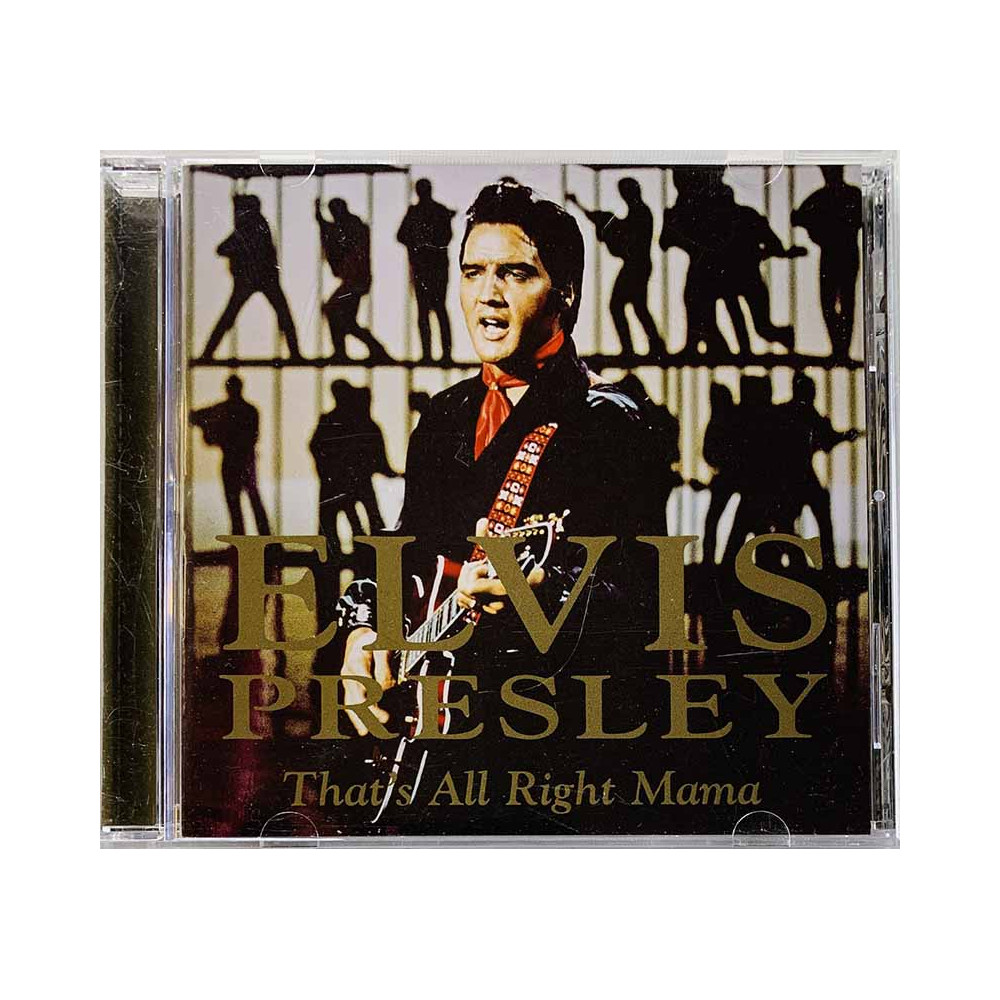 Elvis Presley CD That's All Right Mama  kansi EX- levy EX Käytetty CD