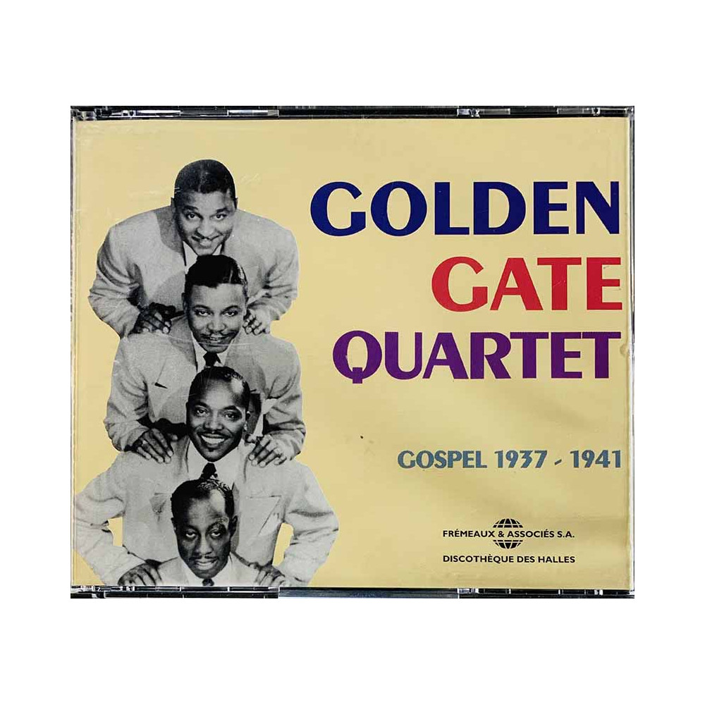 Golden Gate Quartet CD Gospel 1937-1941 2CD  kansi EX- levy EX Käytetty CD