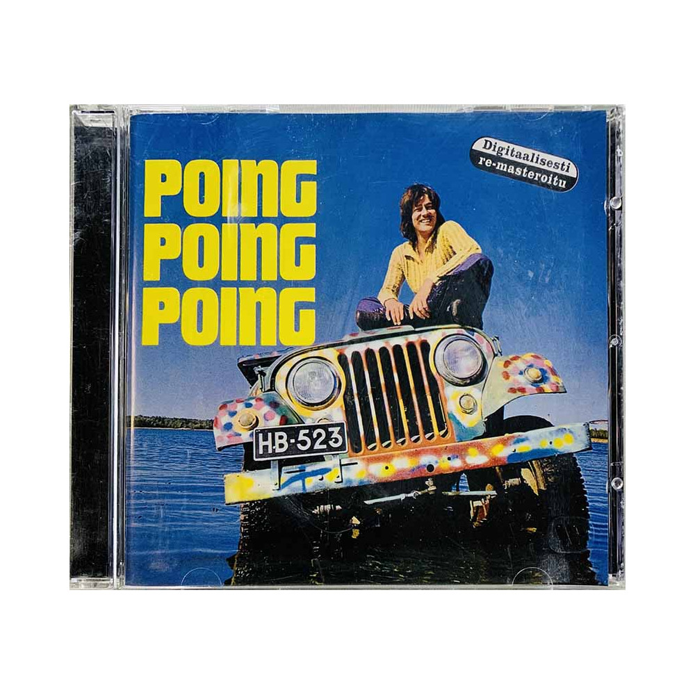 Irwin Goodman CD Poing Poing Poing  kansi EX- levy EX Käytetty CD