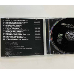 Irwin Goodman CD Poing Poing Poing  kansi EX- levy EX Käytetty CD
